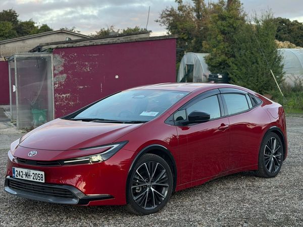 Toyota Prius Hatchback, Petrol Hybrid, 2024, Red