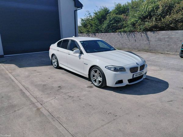 BMW 5-Series Saloon, Diesel, 2012, White