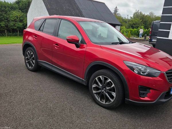 Mazda CX-5 SUV, Diesel, 2016, Red