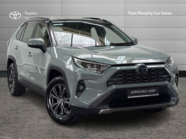 Toyota RAV4 SUV, Petrol Hybrid, 2022, Green