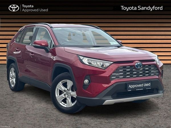 Toyota RAV4 SUV, Petrol Hybrid, 2020, Red