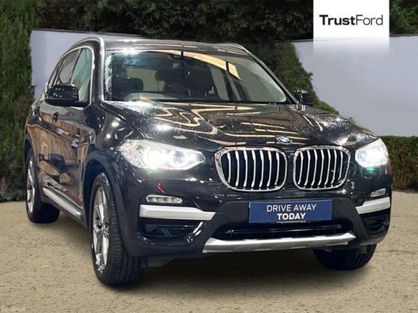 BMW X3 Estate, Diesel, 2019, Black