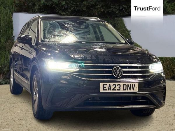 Volkswagen Tiguan Allspace SUV, Petrol, 2023, Black