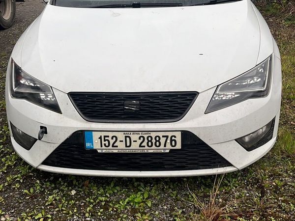 SEAT Leon Hatchback, Diesel, 2015, White