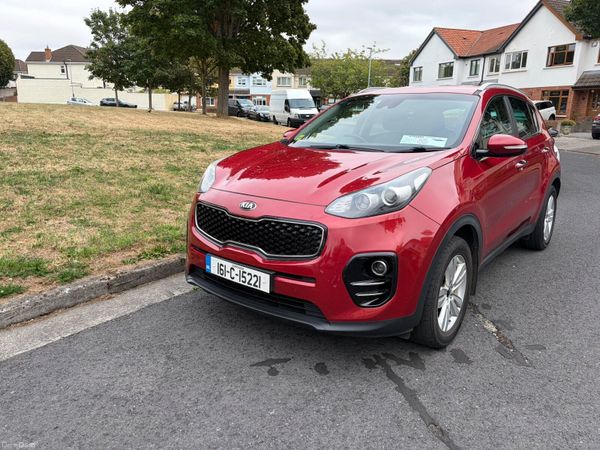 Kia Sportage SUV, Diesel, 2016, Red