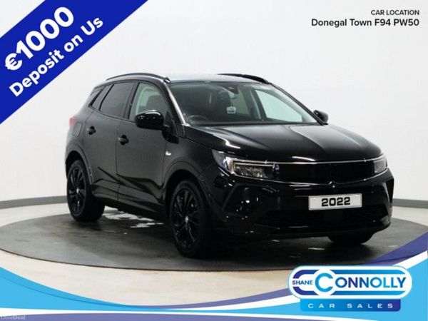 Opel Grandland Hatchback, Petrol Hybrid, 2022, Black