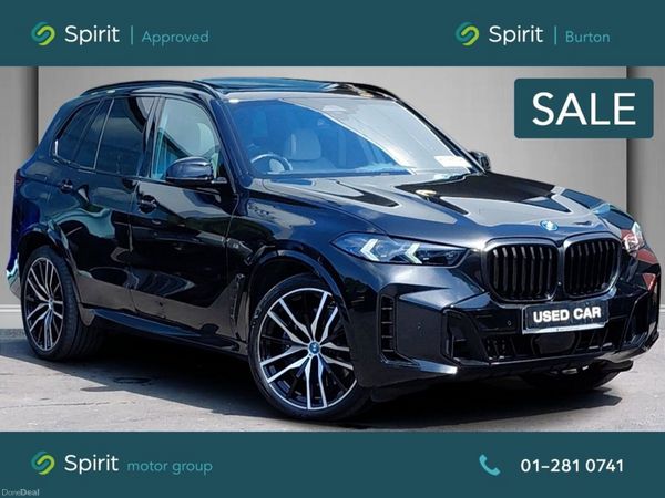 BMW X5 SUV, Petrol Hybrid, 2025, Black