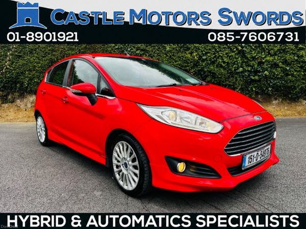 Ford Fiesta Hatchback, Petrol, 2015, Red