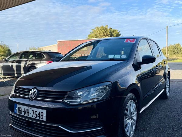 Volkswagen Polo Hatchback, Petrol, 2016, Black