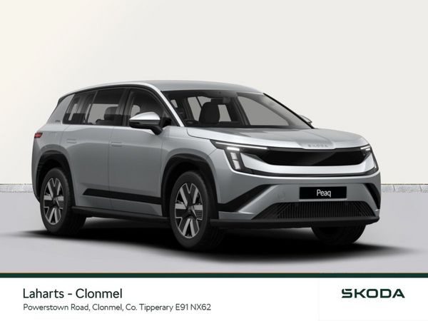 Skoda Peaq SUV, Electric, 2026, Grey