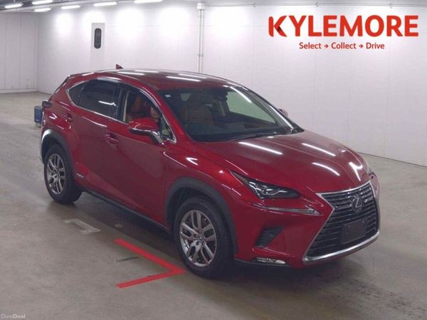Lexus NX SUV, Petrol Hybrid, 2019, Red