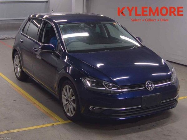 Volkswagen Golf Hatchback, Petrol, 2019, Blue