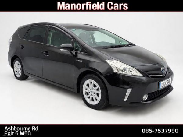 Toyota Prius MPV, Petrol Hybrid, 2013, Black