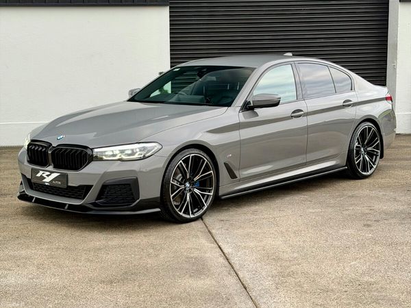BMW 5-Series Saloon, Diesel, 2021, Grey