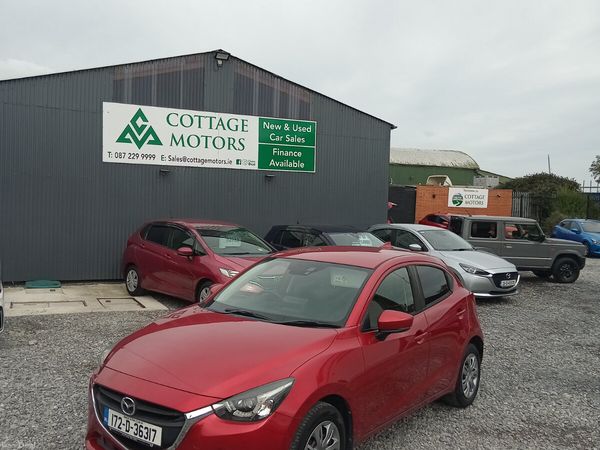 Mazda Demio Hatchback, Petrol, 2017, Red