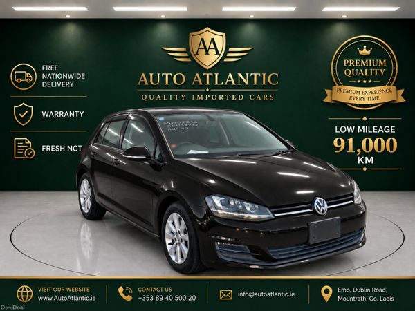 Volkswagen Golf Hatchback, Petrol, 2013, Black