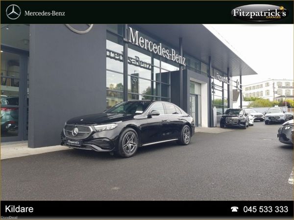 Mercedes-Benz E-Class Saloon, Diesel Plug-in Hybrid, 2025, Black