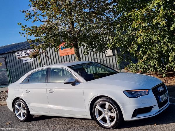 Audi A3 Saloon, Petrol, 2015, White