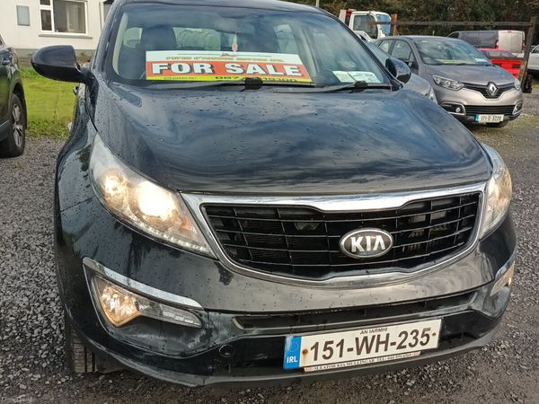 Kia Sportage SUV, Diesel, 2015, Black