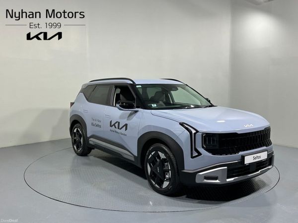 Kia Seltos SUV, Petrol Hybrid, 2027, Blue