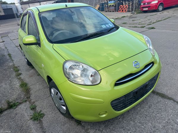 Nissan March Hatchback, Petrol, 2013, Green