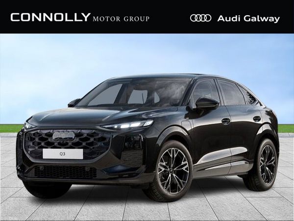 Audi Q3 SUV, Petrol Plug-in Hybrid, 2027, Black