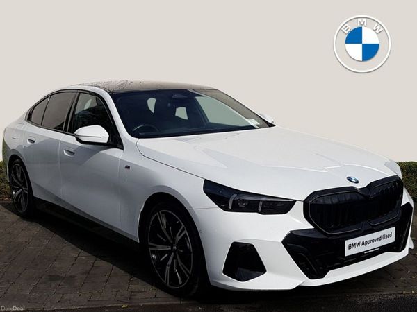 BMW 5-Series Saloon, Petrol, 2024, White