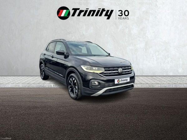 Volkswagen T-Cross SUV, Petrol, 2021, Black