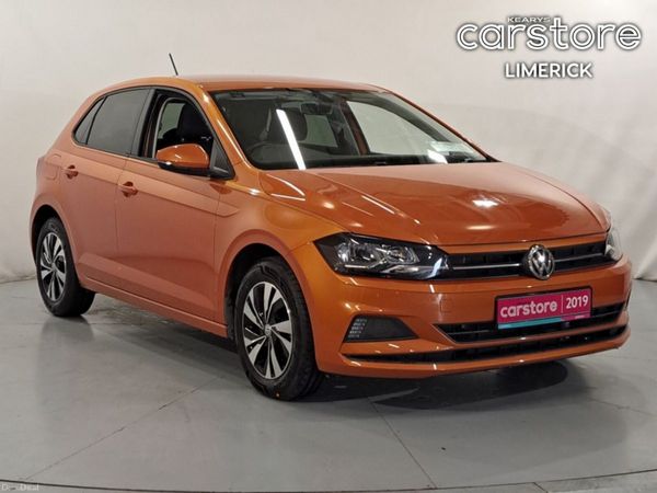 Volkswagen Polo Hatchback, Petrol, 2019, Orange