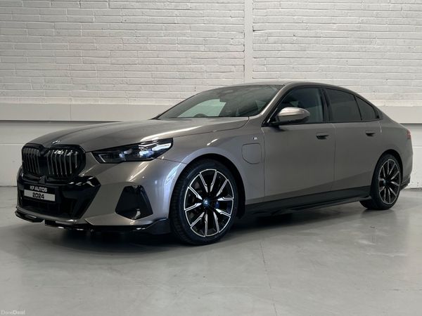 BMW 5-Series Saloon, Petrol Plug-in Hybrid, 2024, Grey