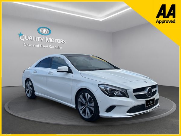 Mercedes-Benz CLA Saloon, Petrol, 2019, White