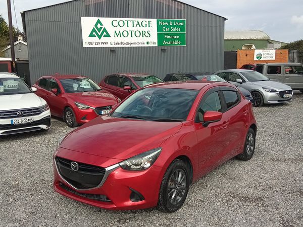 Mazda Demio Hatchback, Petrol, 2017, Red