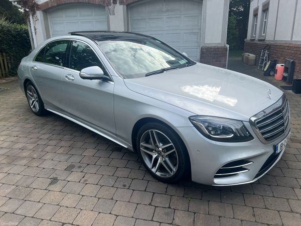 Mercedes-Benz S-Class Saloon, Diesel, 2018, Silver
