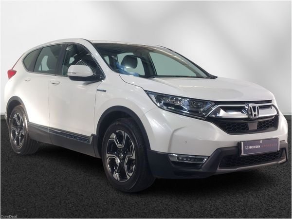 Honda CR-V Estate, Petrol Hybrid, 2019, White