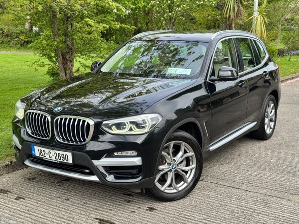 BMW X3 SUV, Petrol, 2018, Black