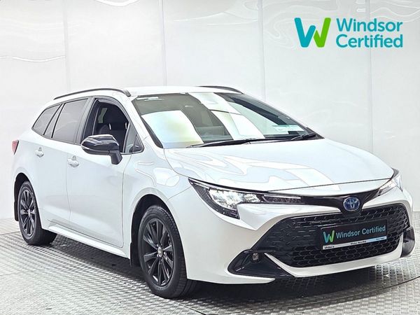 Toyota Corolla Estate, Petrol Hybrid, 2026, White