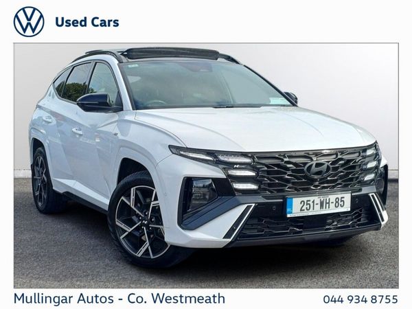 Hyundai Tucson SUV, Petrol Plug-in Hybrid, 2025, White