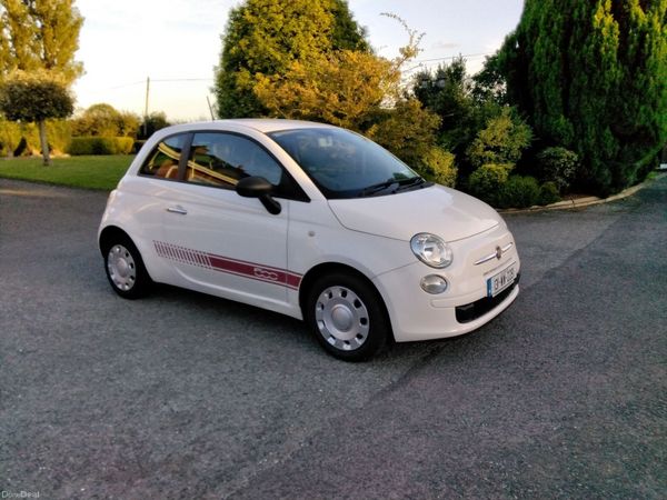 Fiat 500 Hatchback, Petrol, 2013, White