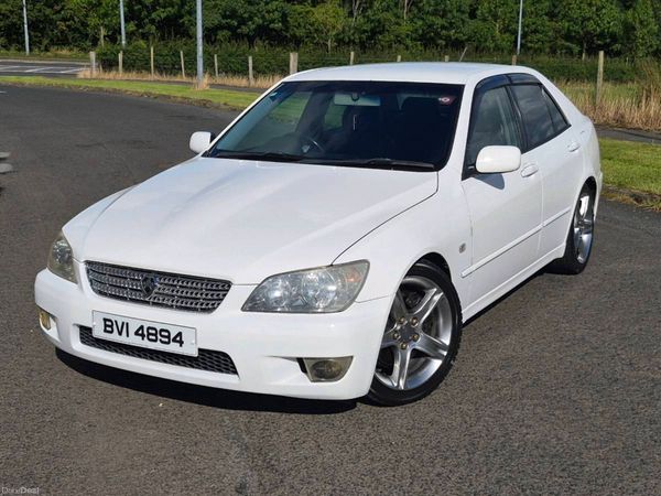 Toyota Altezza Saloon, Petrol, 2004, White