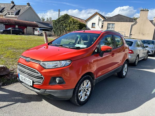 Ford EcoSport SUV, Diesel, 2016, Red