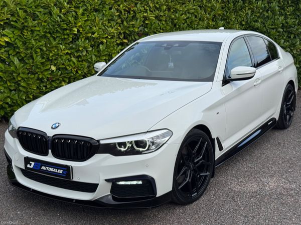 BMW 5-Series Saloon, Diesel, 2019, White