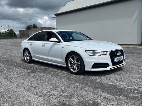 Audi A6 Saloon, Diesel, 2014, White
