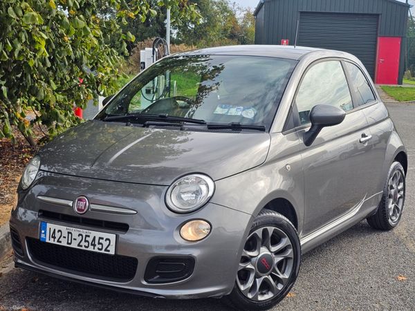 Fiat 500 Hatchback, Petrol, 2014, Grey