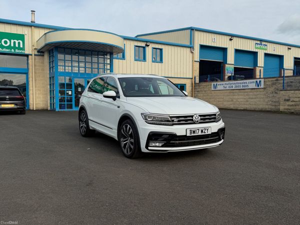 Volkswagen Tiguan SUV, Diesel, 2017, White