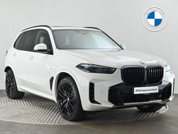 BMW X5 SUV, Petrol Plug-in Hybrid, 2025, White