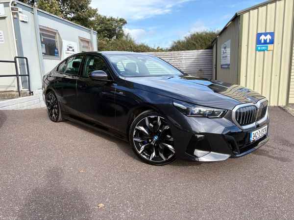 BMW 5-Series Saloon, Petrol Plug-in Hybrid, 2024, Grey