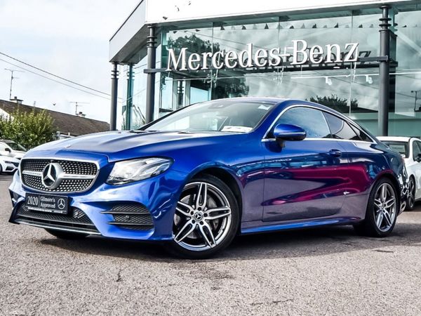 Mercedes-Benz E-Class Coupe, Diesel, 2020, Blue