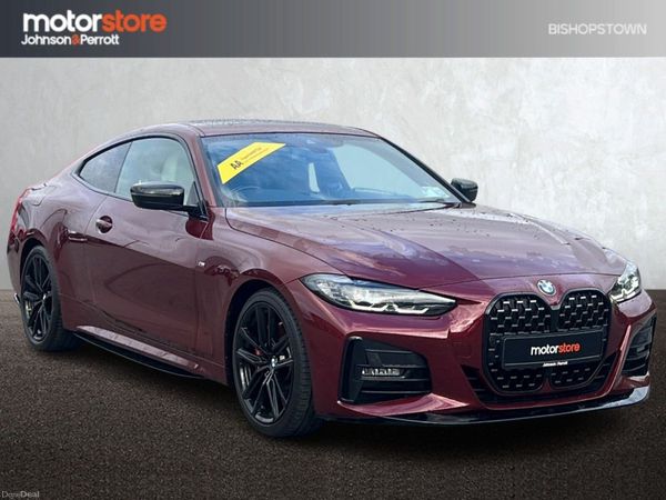 BMW 4-Series Coupe, Diesel, 2023, Red