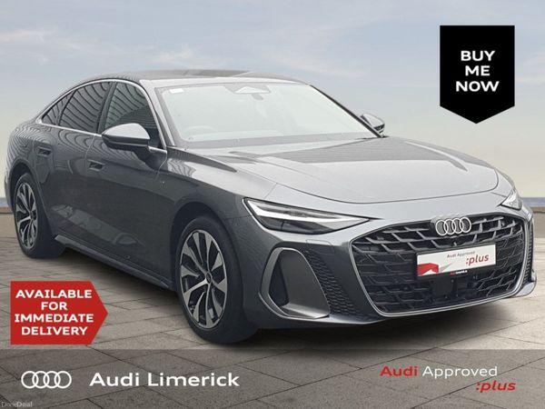 Audi A6 Saloon, Petrol Plug-in Hybrid, 2026, Grey