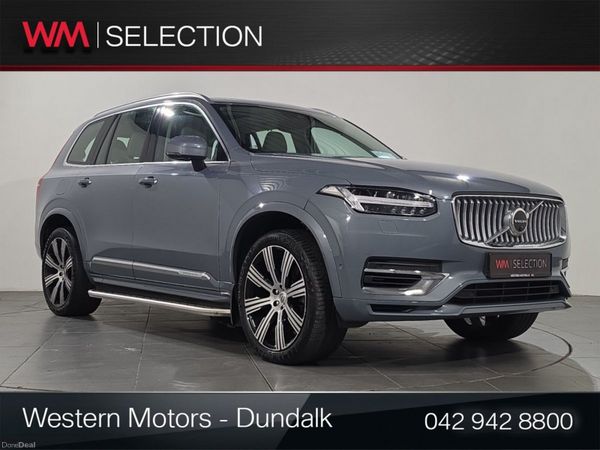 Volvo XC90 SUV, Petrol Plug-in Hybrid, 2022, Grey